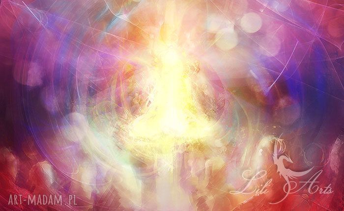 Obraz energetyczny - Iluminacja - wydruk na płótnie 70x43 cm, gotowy do zawieszenia