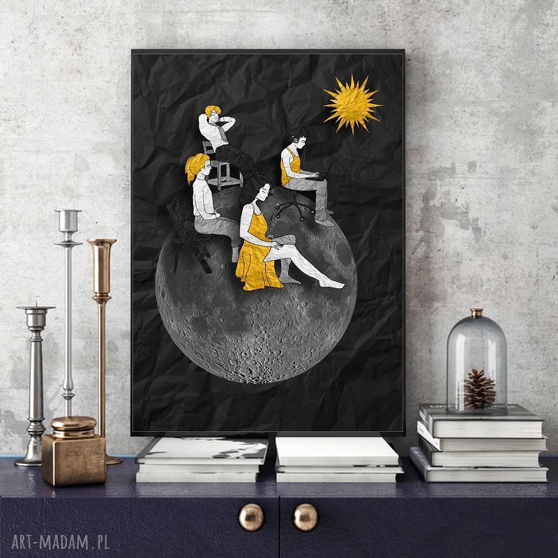 Energia... - art print 30x40 cm, grafika na ścianę