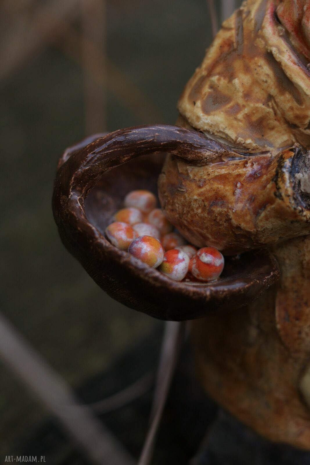 Pomarańczarka - ceramiczna figurka inspirowana Gierymskim