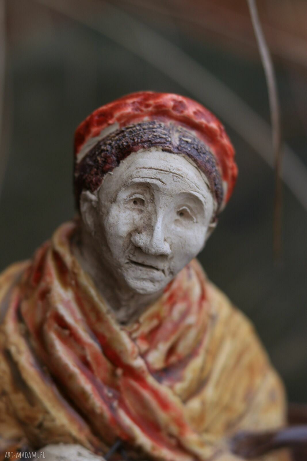 Pomarańczarka - ceramiczna figurka inspirowana Gierymskim