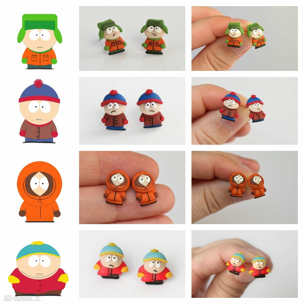 Eric Cartman - kolczyki South Park