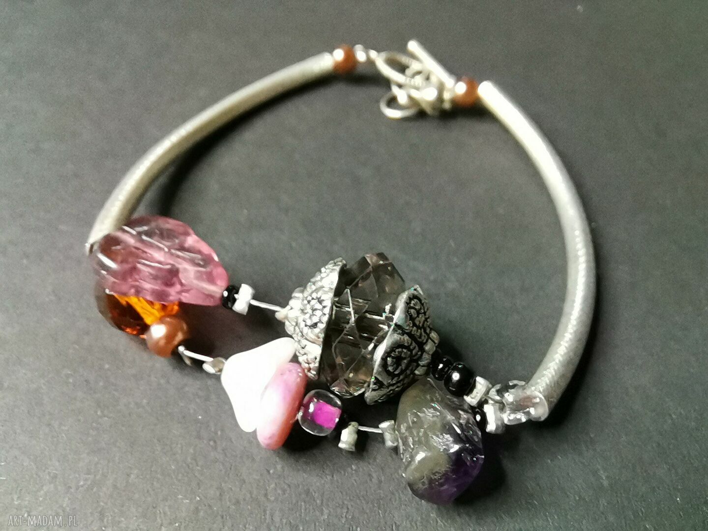 Kolorowa bransoletka etno boho Box X1 - rozmiar uniwersalny