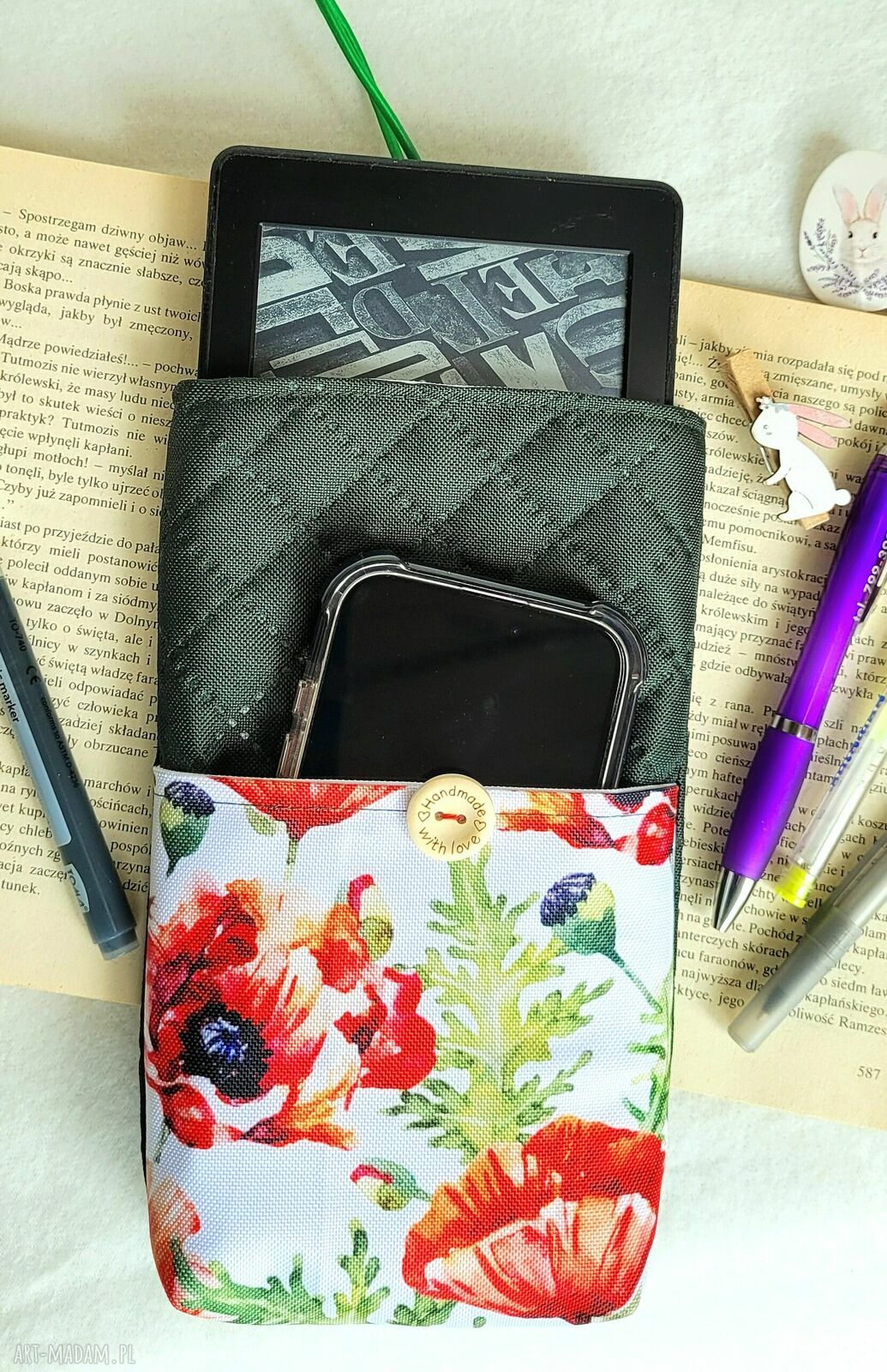 Etui na czytnik Maki 15x21 wodoodporny otulacz