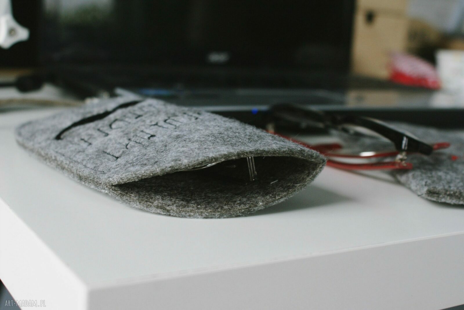 Etui na okulary Babci hand made