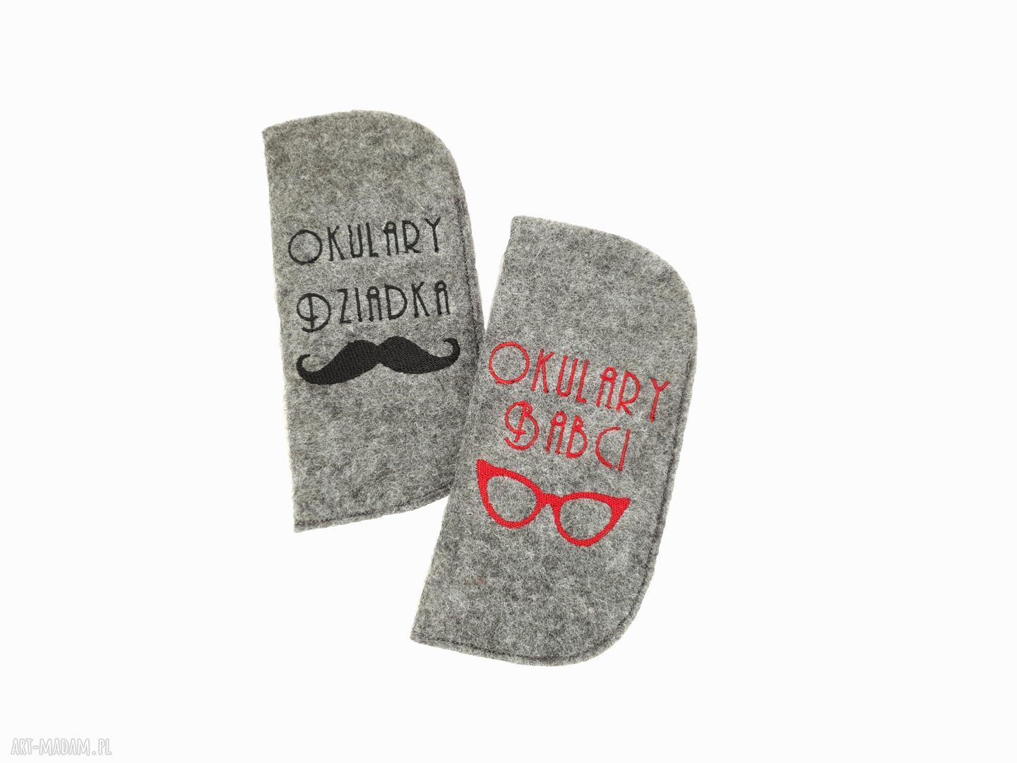 etui na okulary babci Ręcznie zrobione