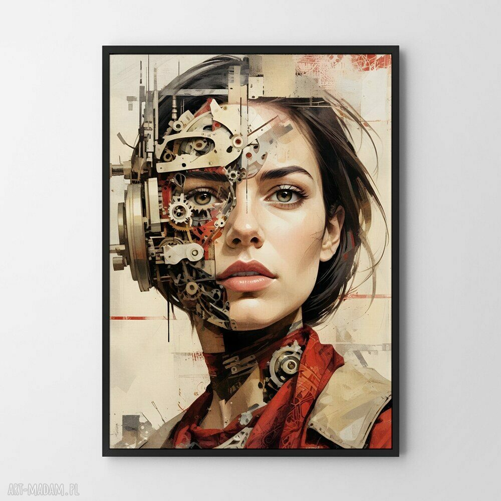 Plakat Ex Machina - portret kobiety 61x91 cm