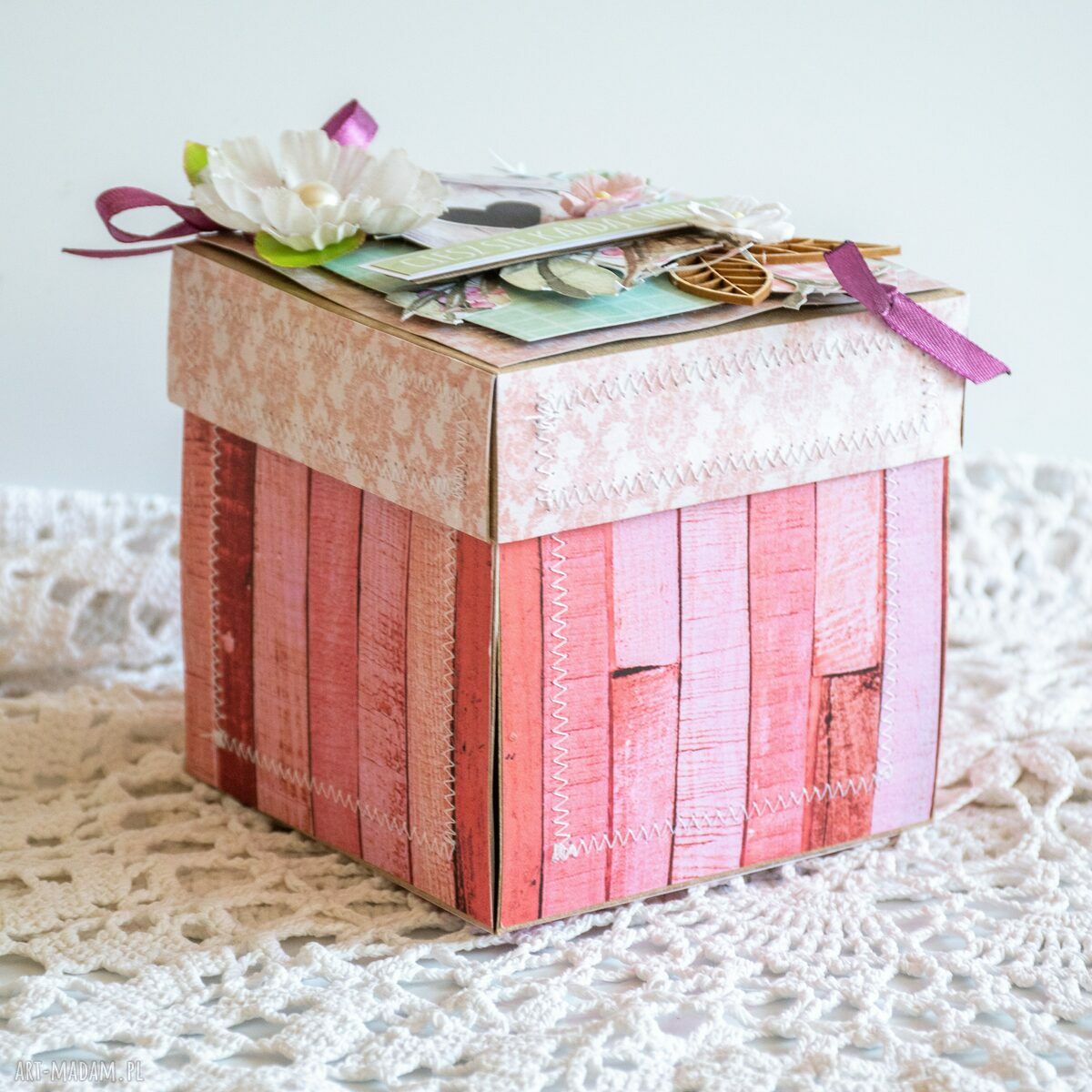 Exploding box urodzinowy - Ciesz się każdą chwilą