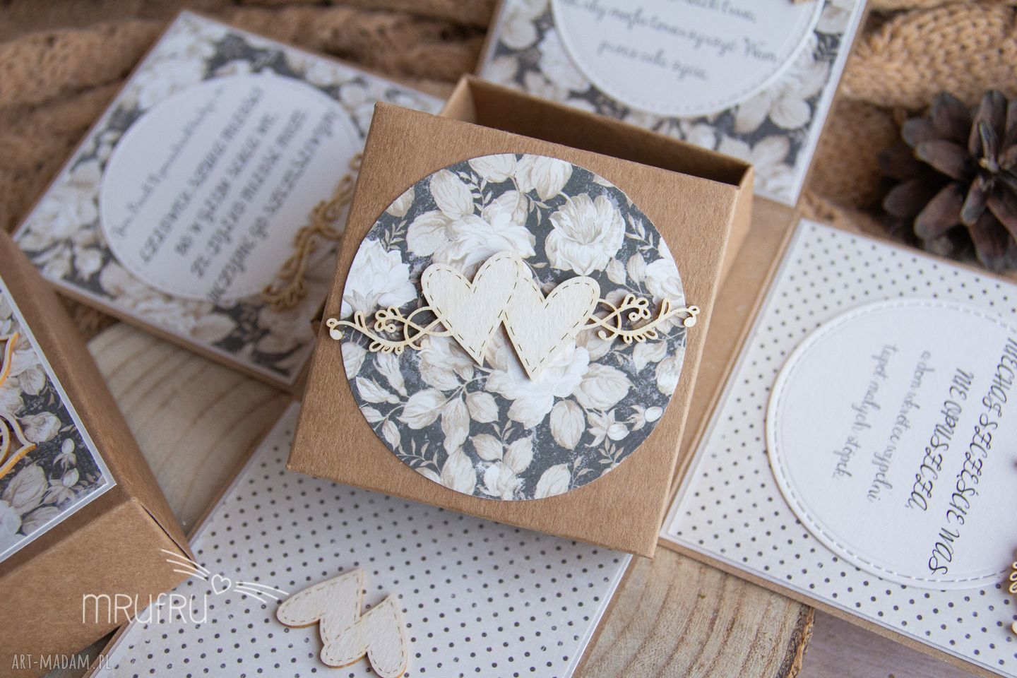 scrapbooking kartki: EXPLODING BOX ŚLUBNY, WYJĄTKOWY I PIĘKNY NA ŚLUB, PREZENT DLA MŁODEJ