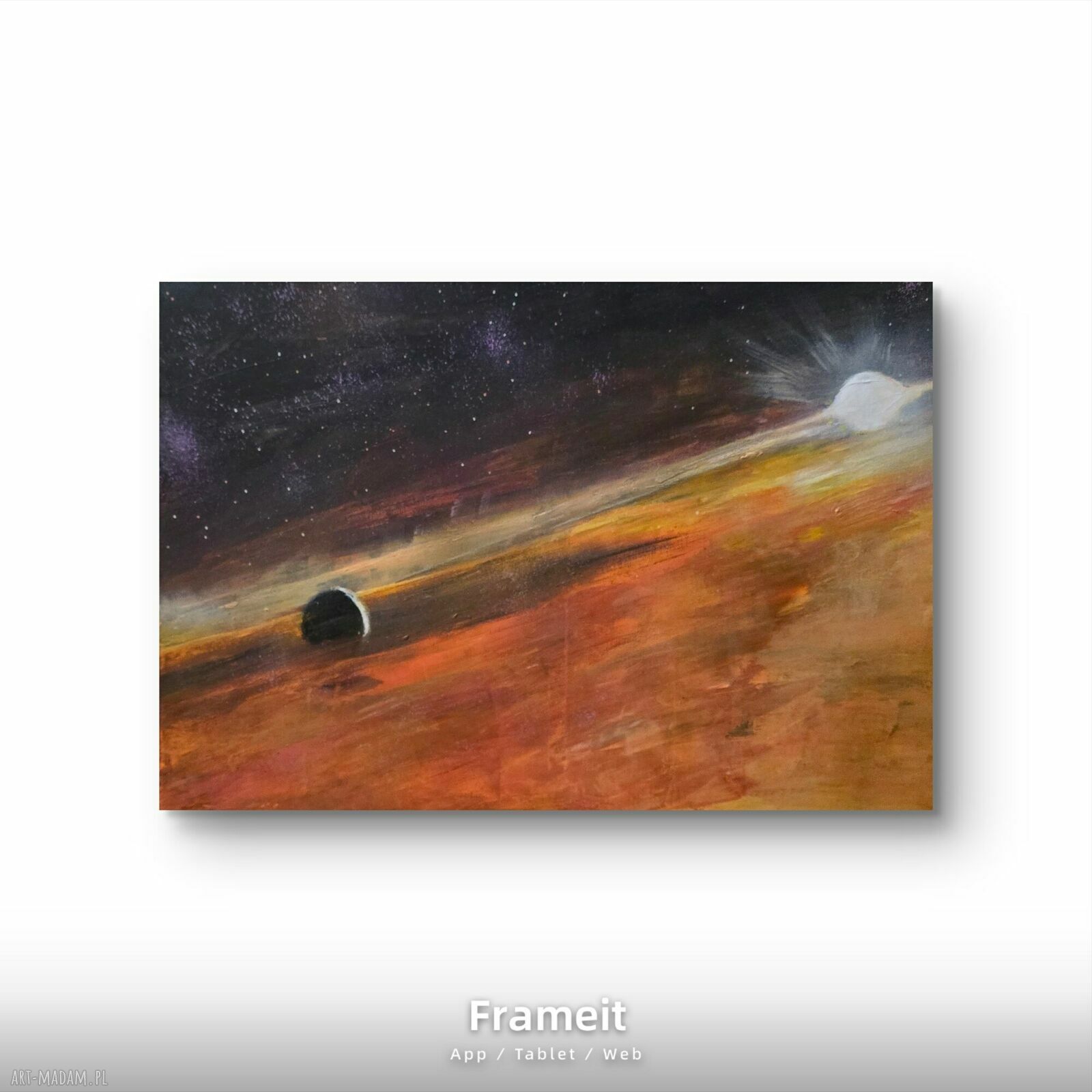 Falmahout - obraz kosmos i galaktyka 50x70 cm