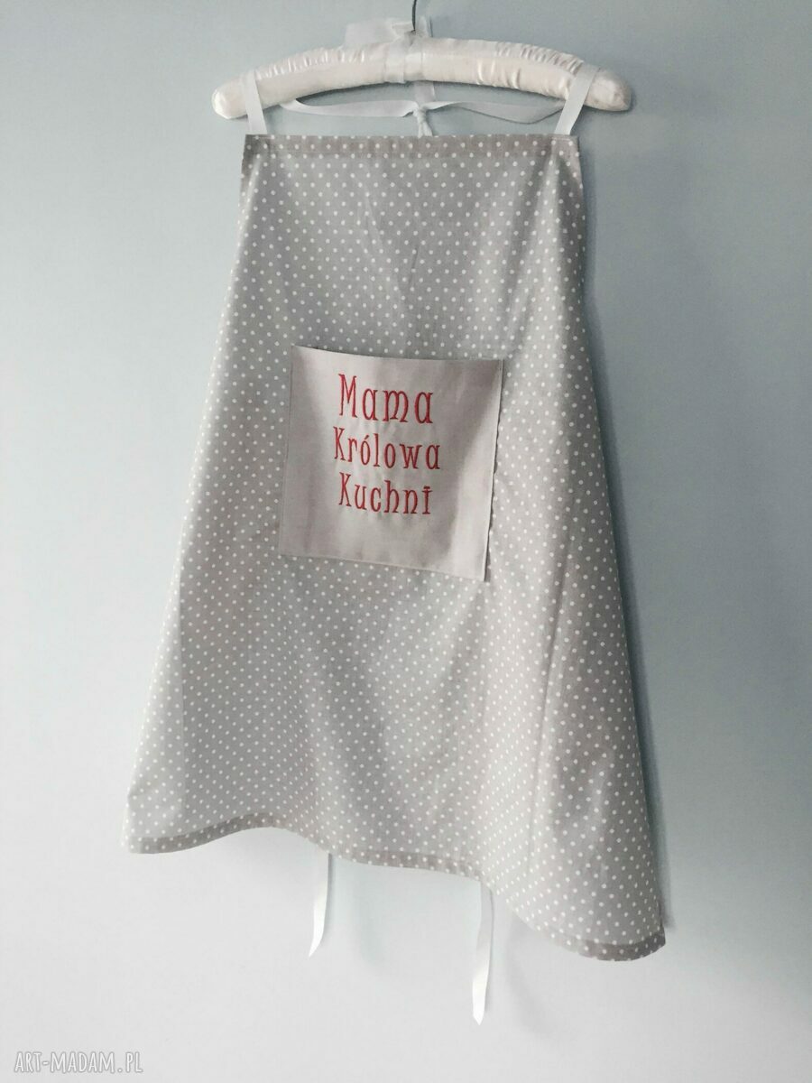 fartuch mama królowa kuchni ręcznie zrobione