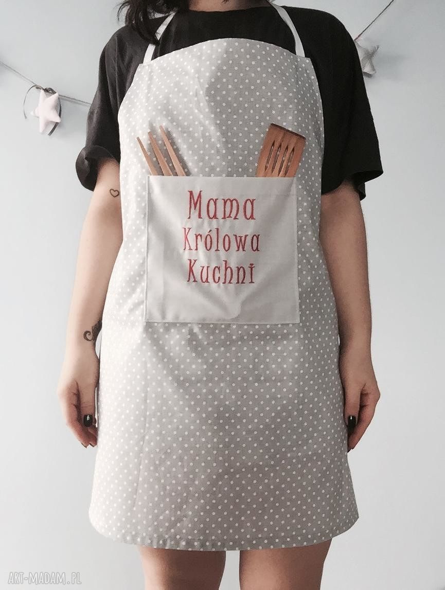 Fartuch mama królowa kuchni dzień mamusia fartuszek