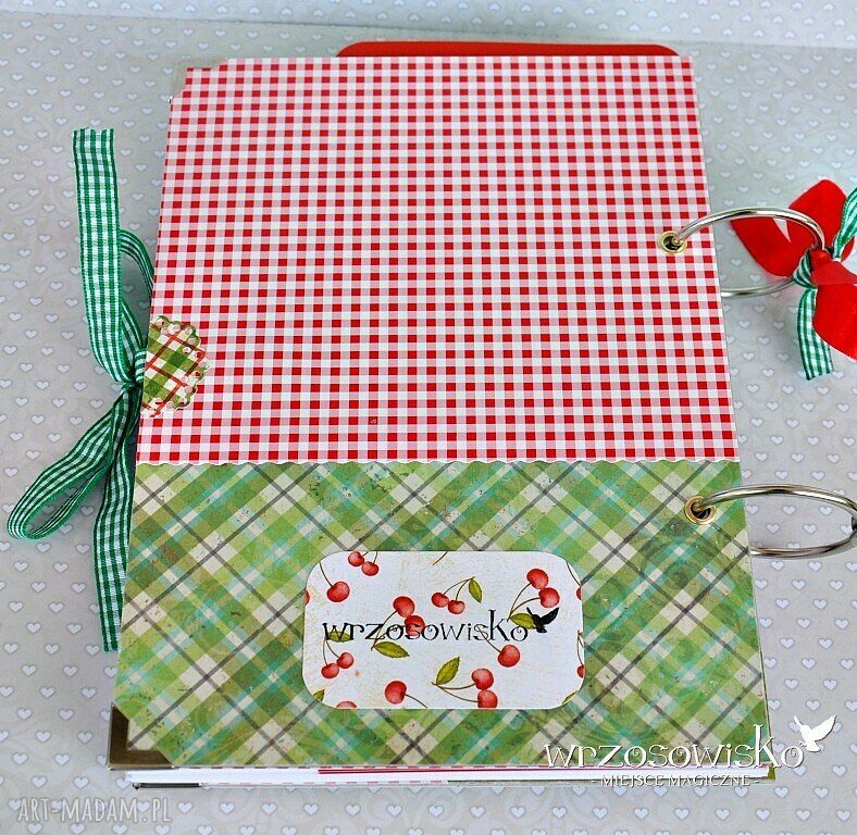 Przepiśnik z wisienkami Hand Made