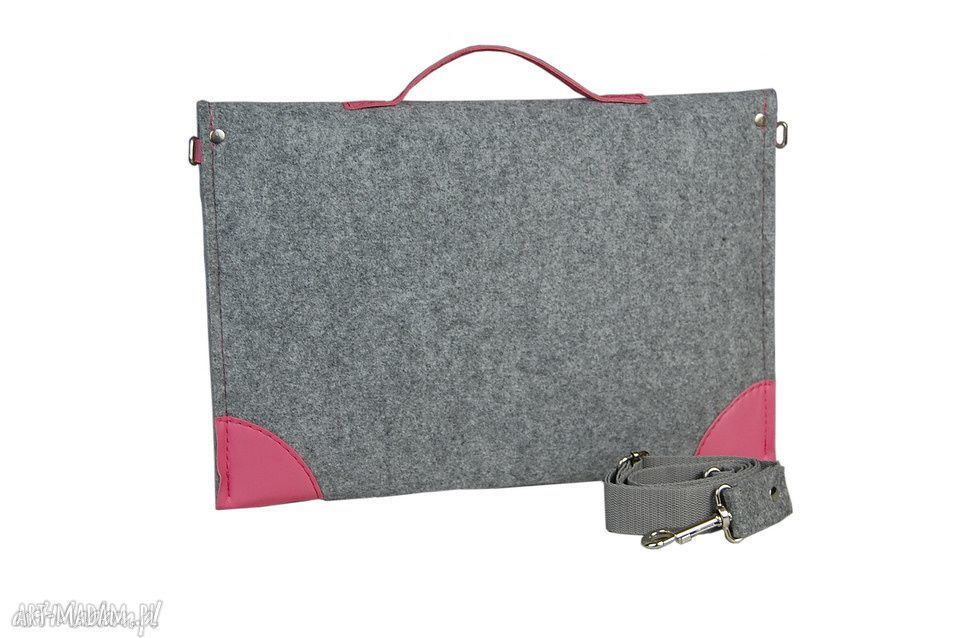 Filcowa torba na laptopa - szyta na miarę - różne kolory