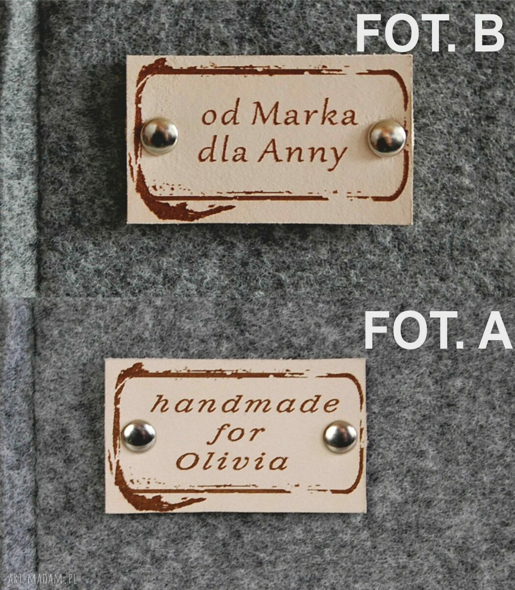 Filcowa torba na laptop 15" -personalizowana, grawerowana dedykacja