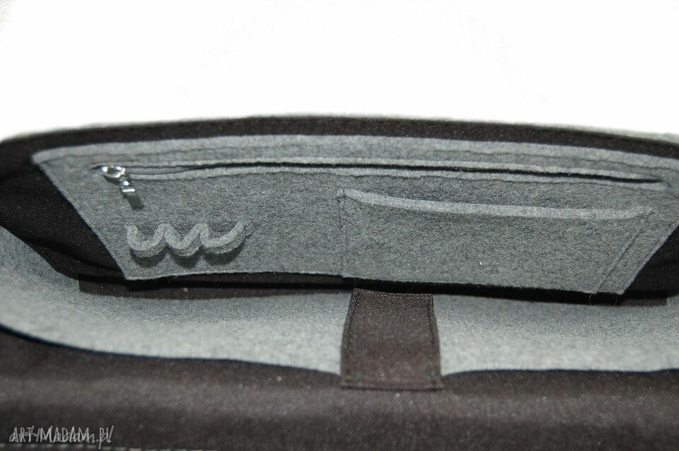 Filcowa torba na laptop 15 - personalizowana - grawerowana dedykacja