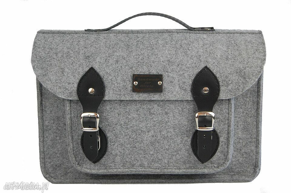 Filcowa torba na laptop 15 - personalizowana - grawerowana dedykacja
