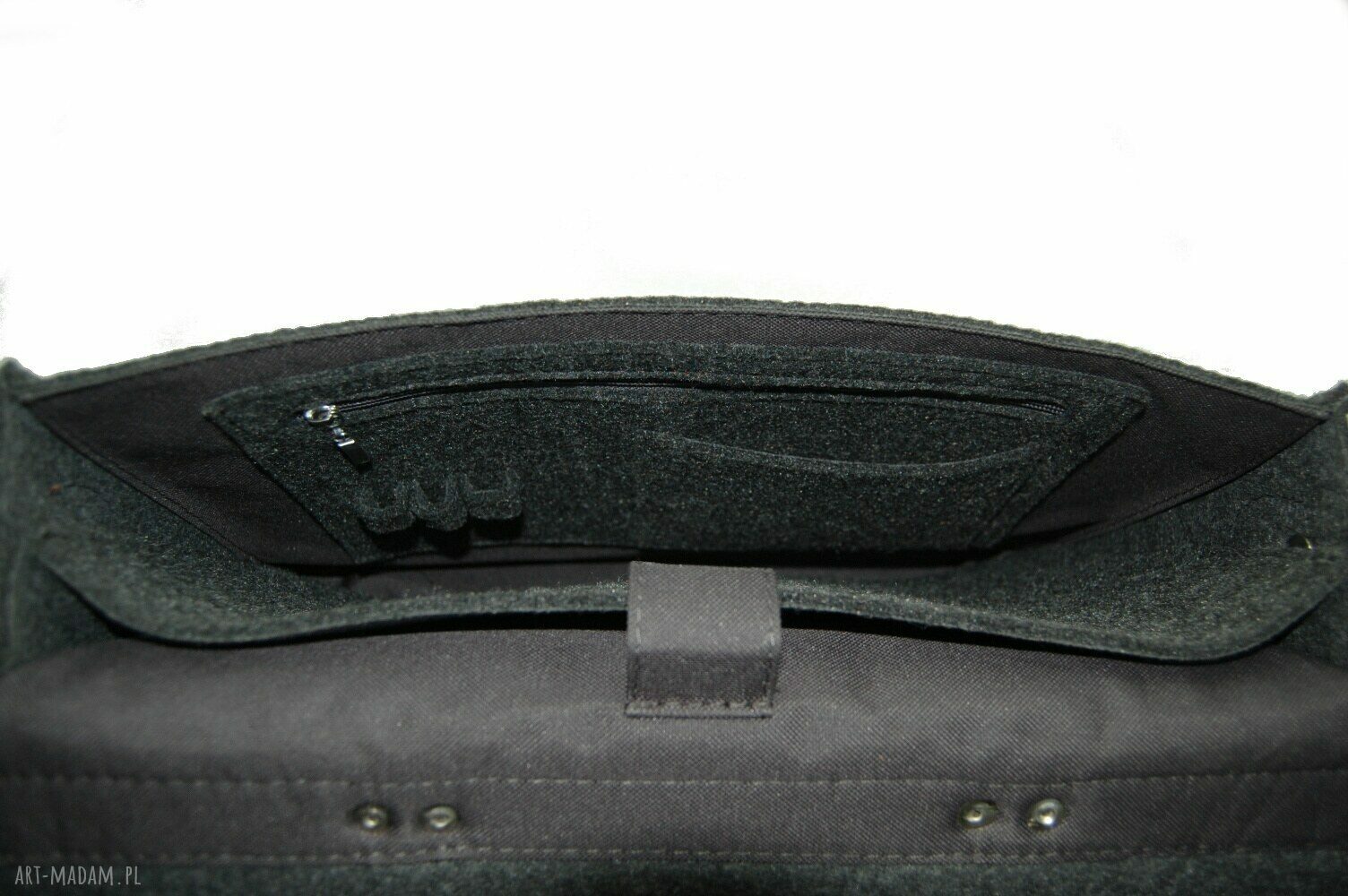 Filcowa torba na laptop 15 cali - personalizowana z imienną dedykacją