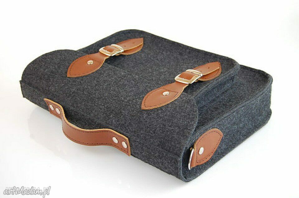 Filcowa torba na laptop 15 - personalizowana - grawerowana dedykacja