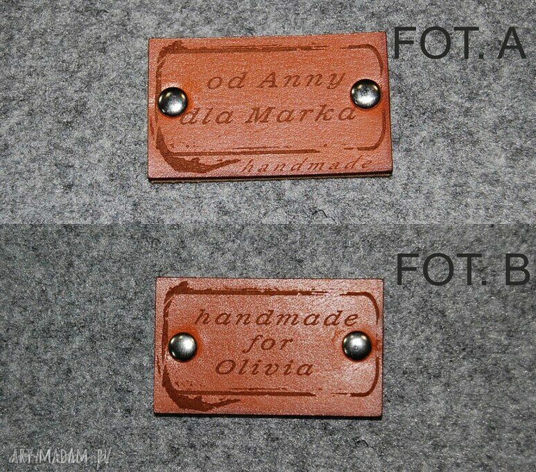Filcowa torba - personalizowana - z grawerowaną dedykacją logo lub grafiką