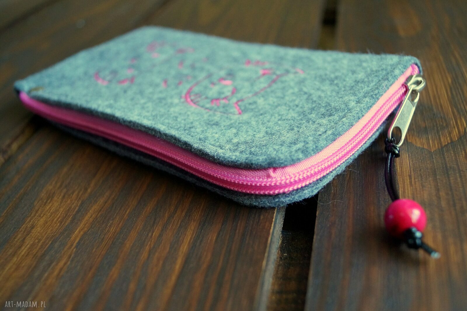 Filcowe etui na telefon - kotki