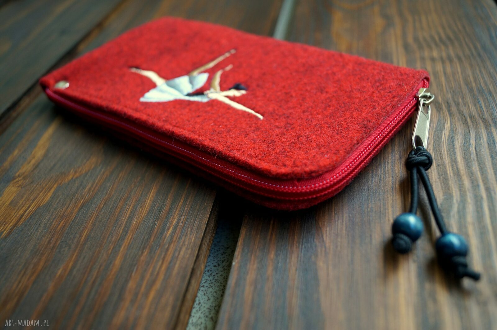 Filcowe etui na telefon - baletnica