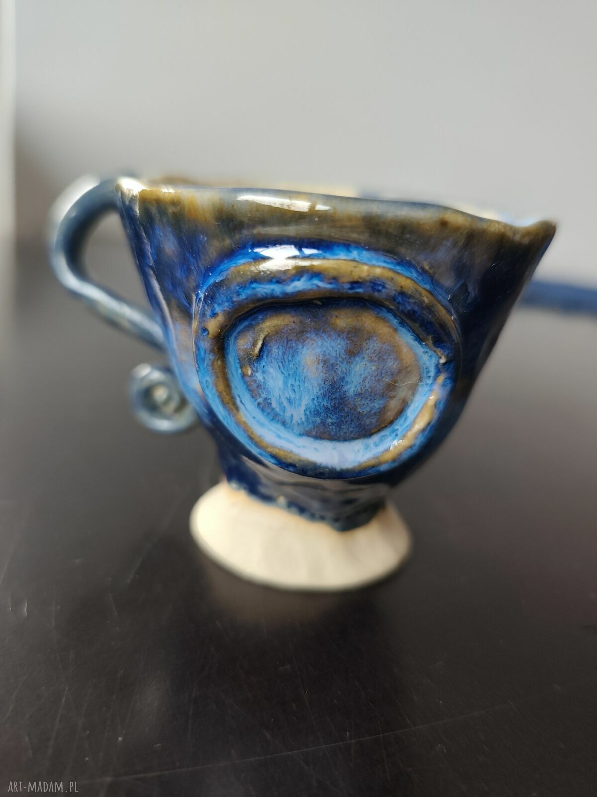 Filiżanka ceramiczna Wolna Chwila - ręcznie robiona, ok. 90 ml