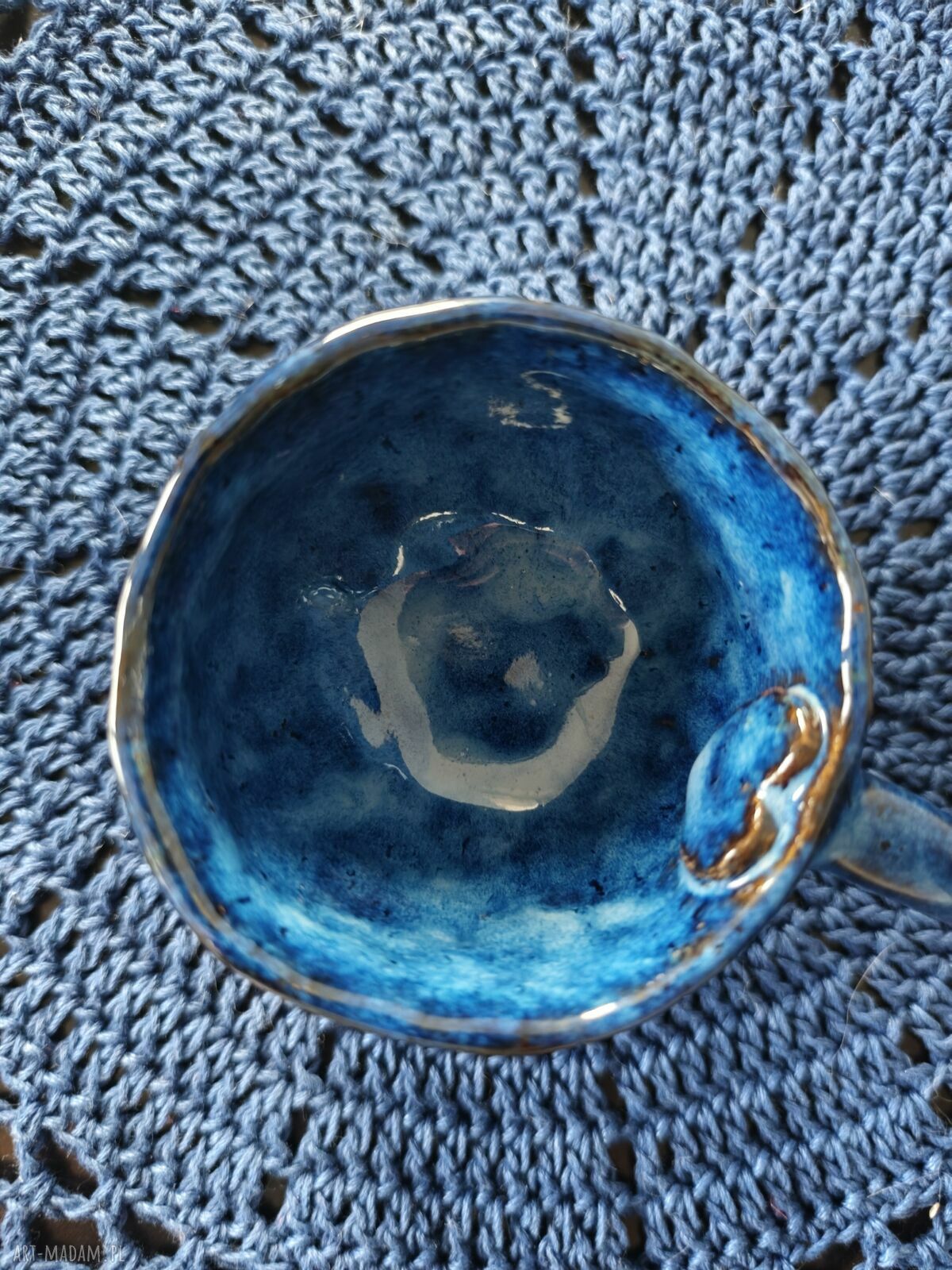 Filiżanka ceramiczna ręcznie wykonana - dom (kubek) 150 ml