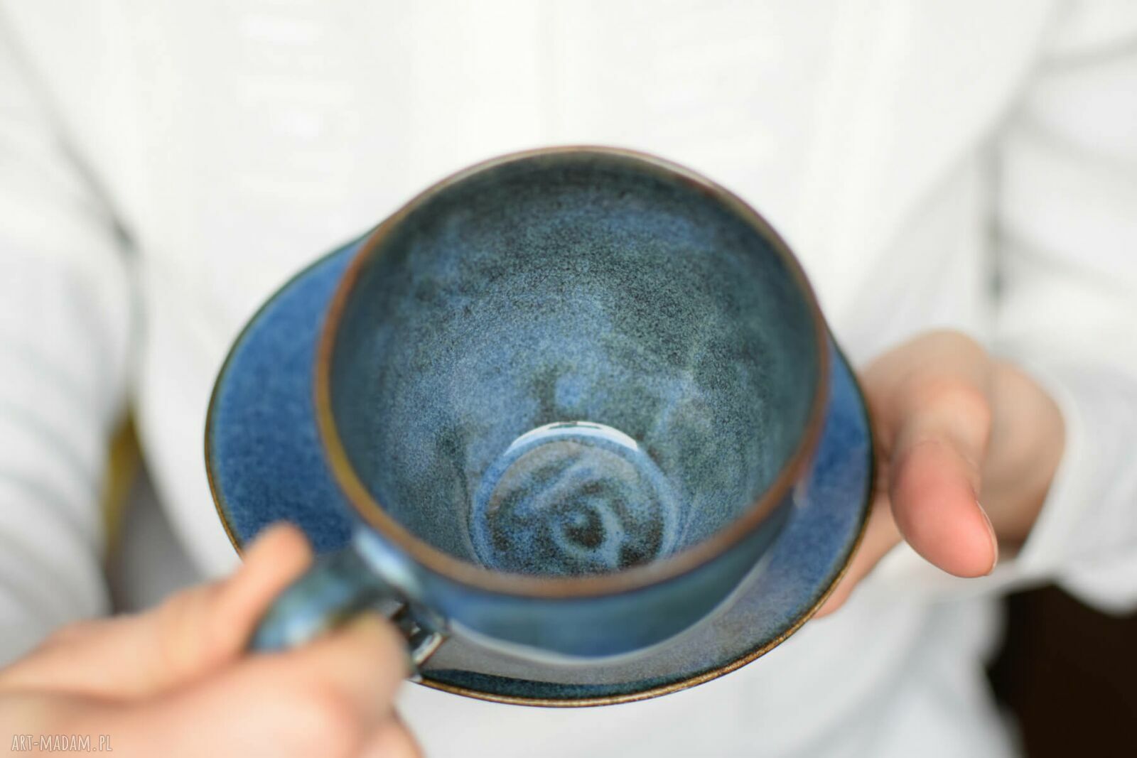 Filiżanka ceramiczna 220ml „Miłego dnia Mamo” z sercem