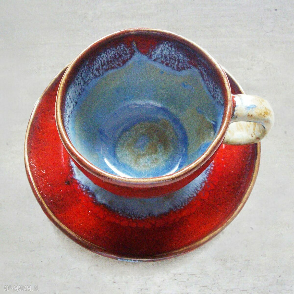 Filiżanka Ceramiczna Kamionka - Unikalne ღ art-Madam.pl