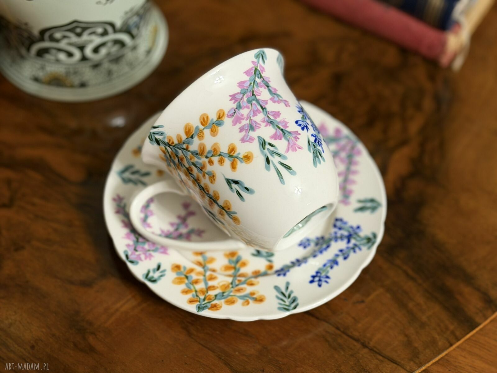 Filiżanka porcelanowa ręcznie malowana \
