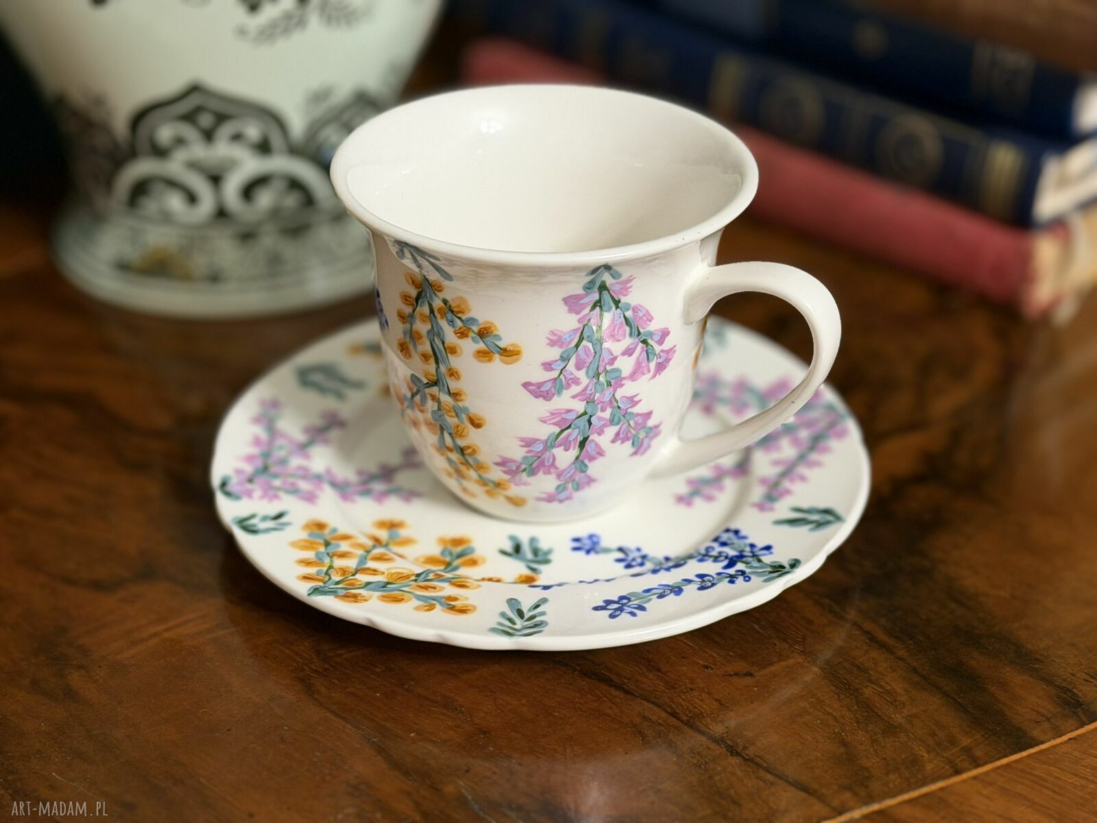Filiżanka porcelanowa ręcznie malowana \
