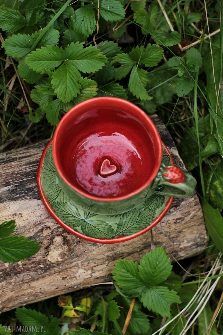 Filiżanka Poziomka