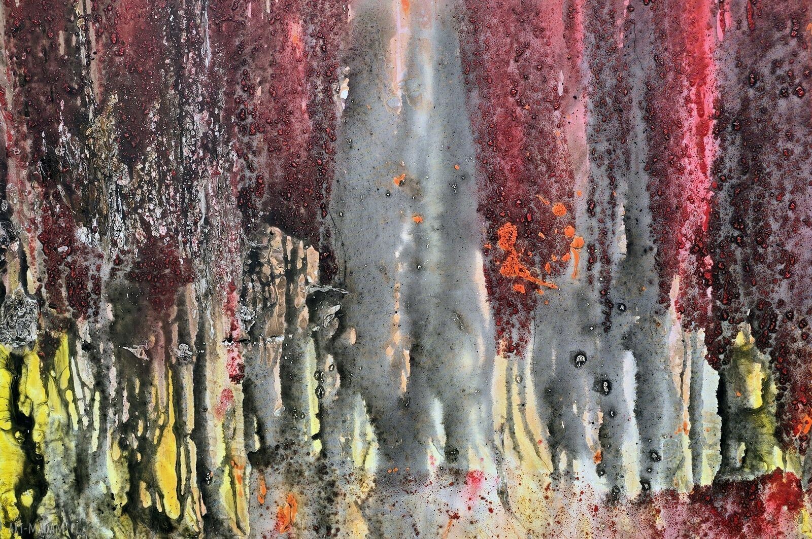 Finska tundra - obraz akrylowy na płótnie 100x70 cm