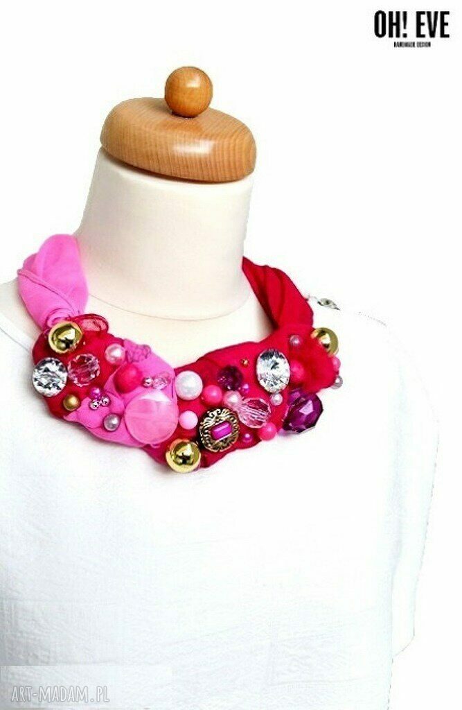 FLAMINGO naszyjnik handmade