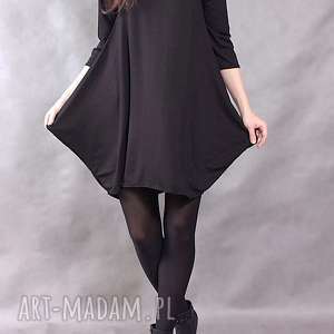 minimalistyczna sukienka - czarne sukienki