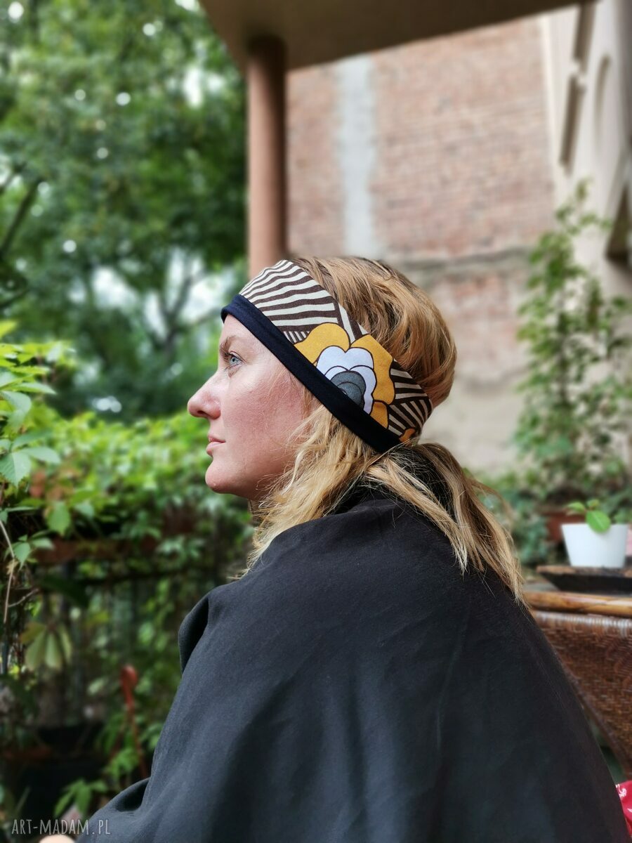 Opaska folk uniwersalna Box A1 boho Frida do jogi i sportu