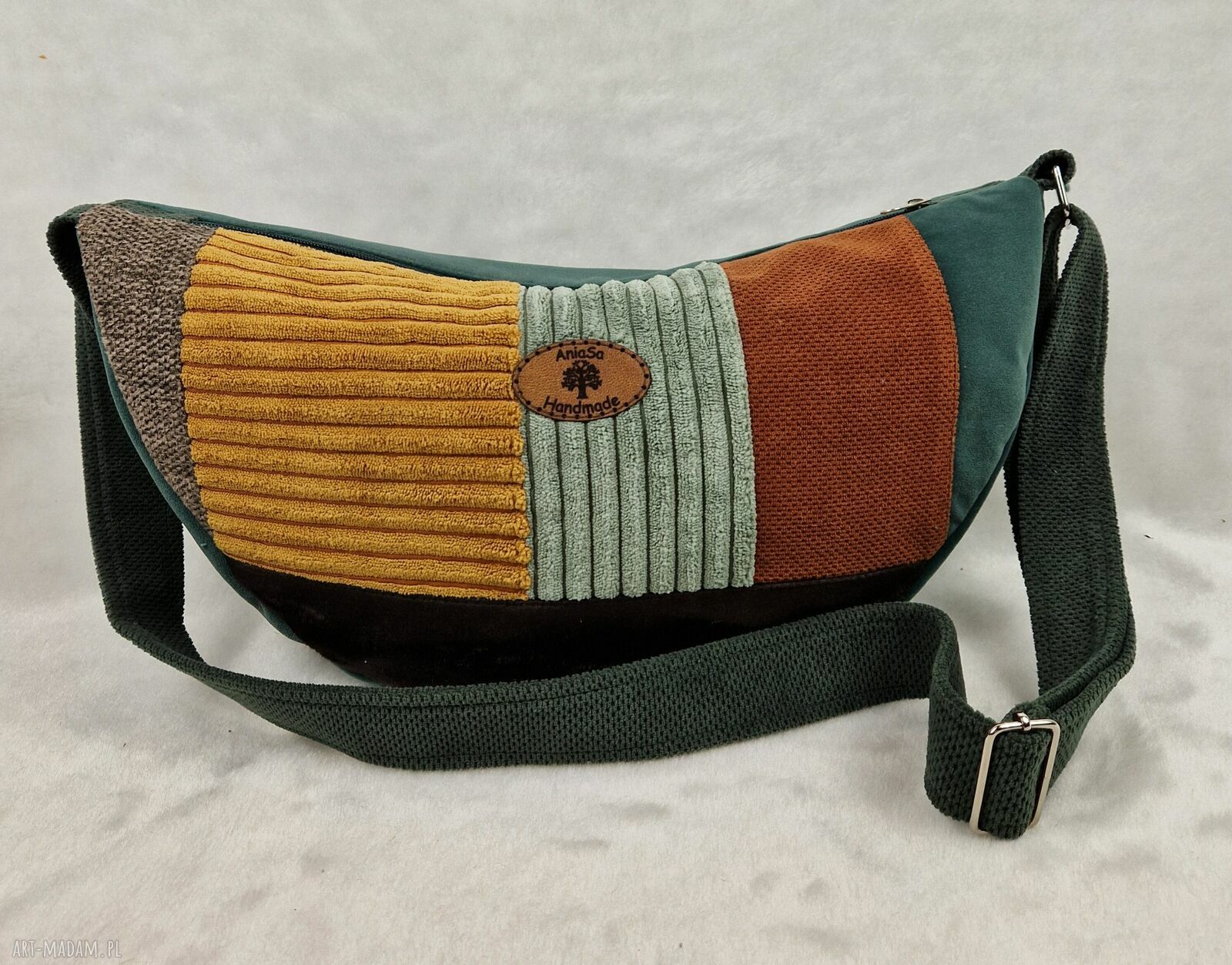 Forest Duo - unikatowa torba crossbody do pracy