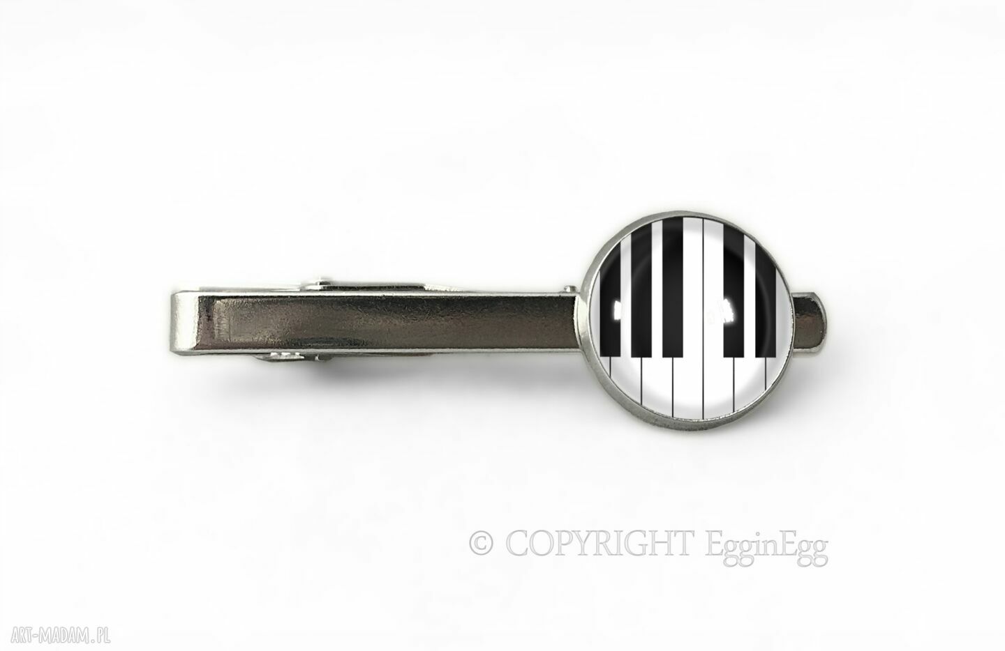 Fortepian spinka krawata klawisze pianino muzyczna ręcznie