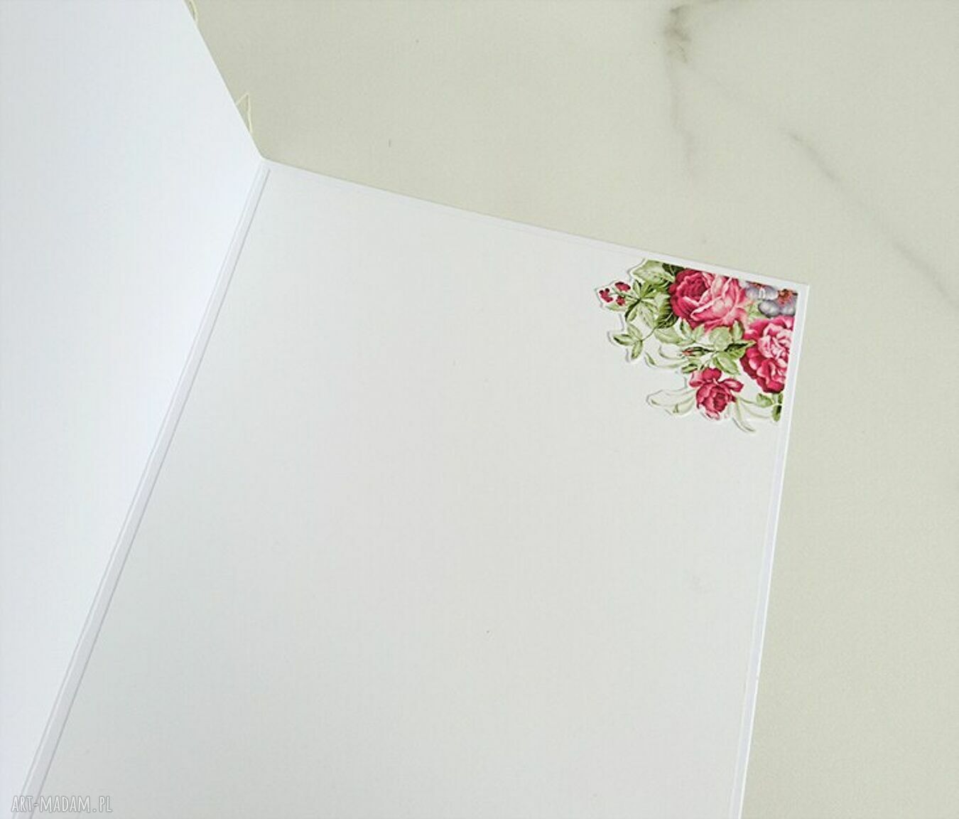 scrapbooking kartki: Kartka A5 z rowerem i wieżą Eiffla Ręcznie robione