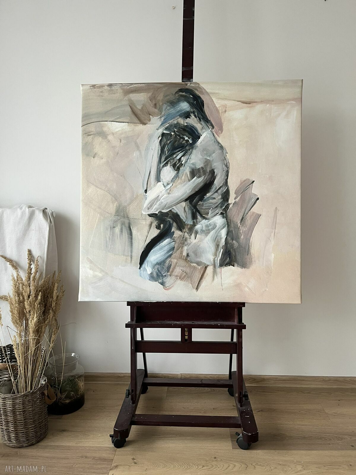 Fresh - nowoczesny obraz akrylowy na płótnie 100x100 cm
