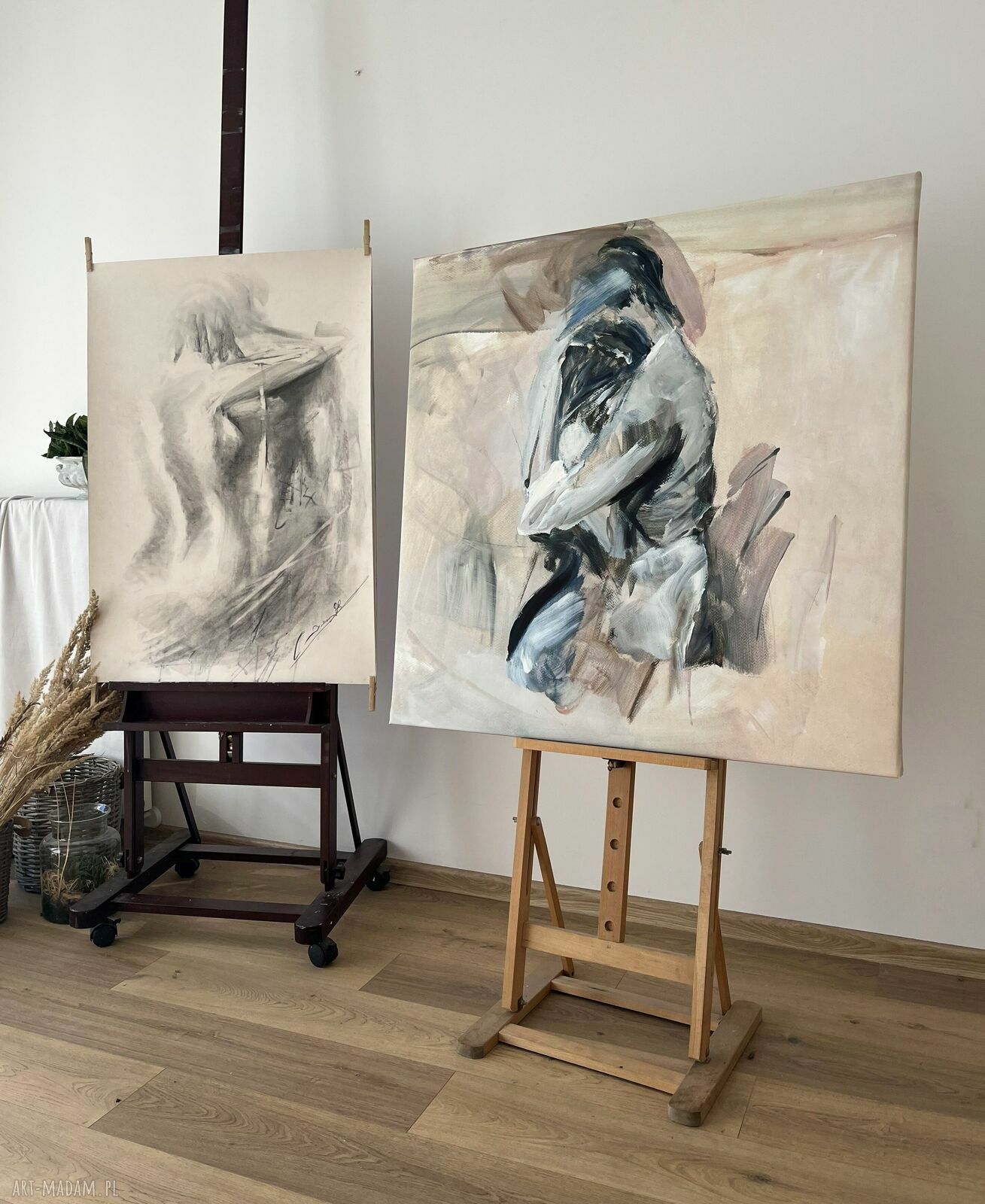 Fresh - nowoczesny obraz akrylowy na płótnie 100x100 cm