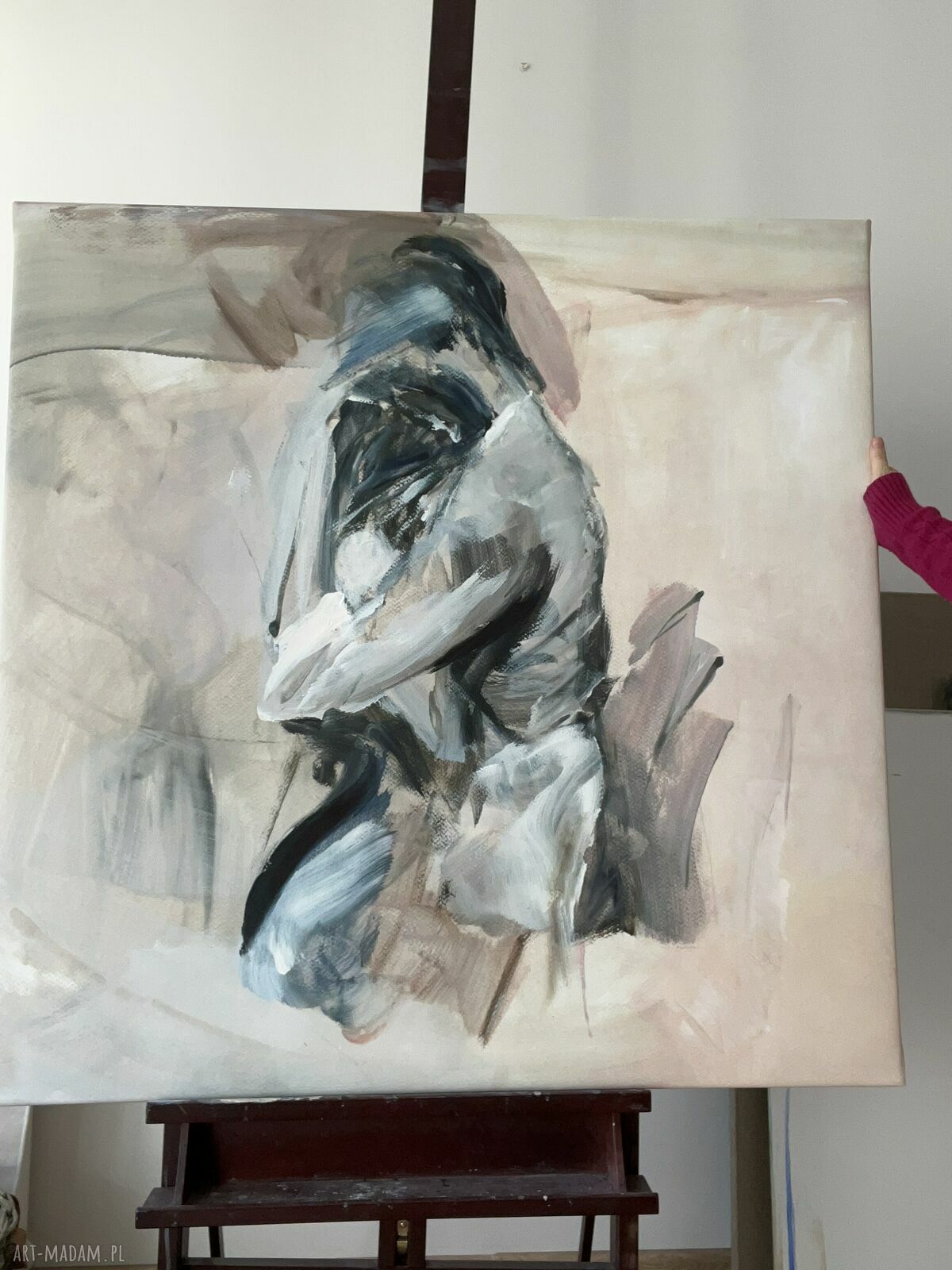 Fresh - nowoczesny obraz akrylowy na płótnie 100x100 cm
