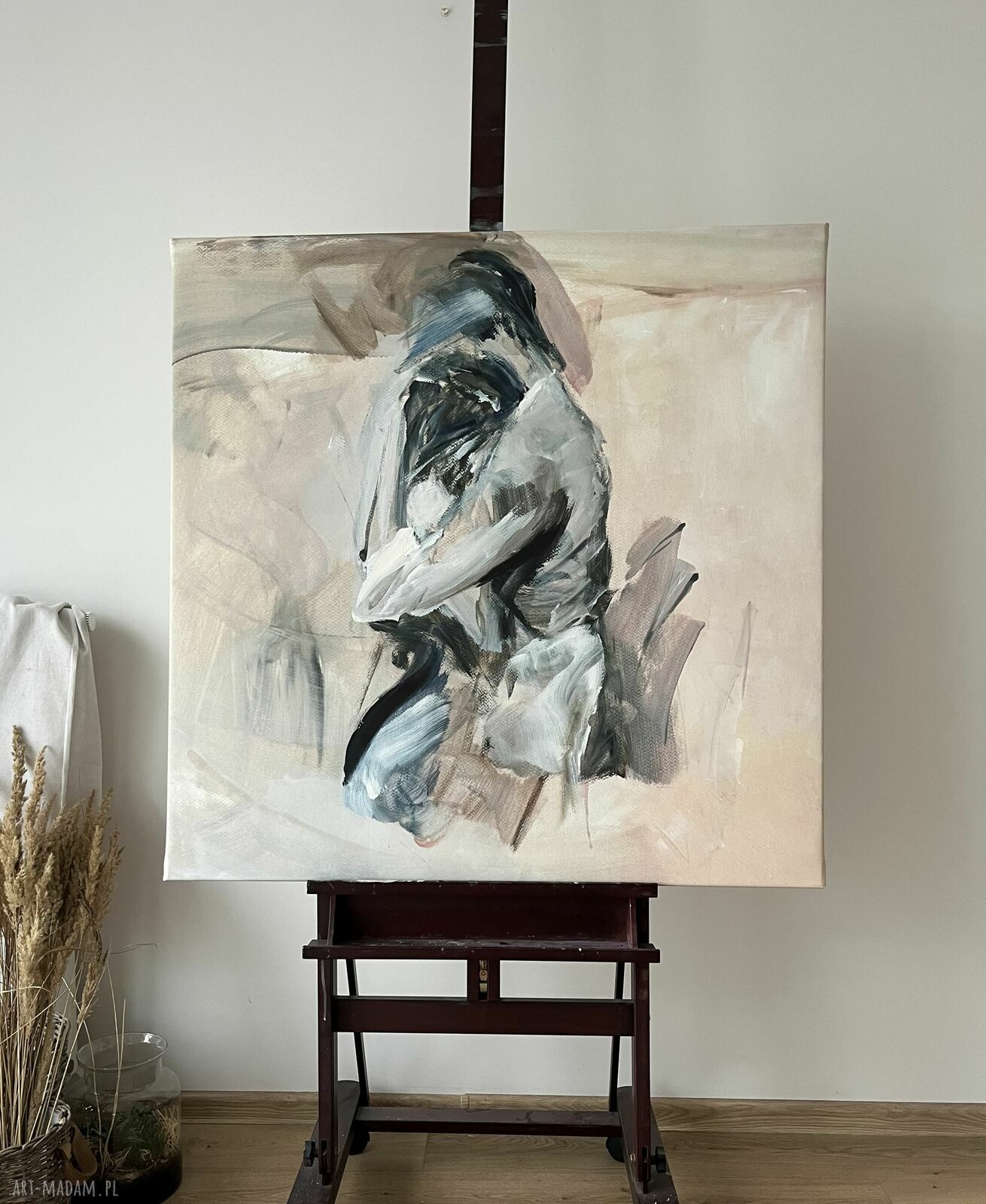 Fresh - nowoczesny obraz akrylowy na płótnie 100x100 cm