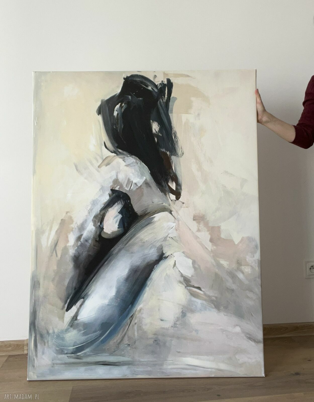 Obraz Fresh na płótnie 120x90 cm - duża grafika kobieca nad łóżko