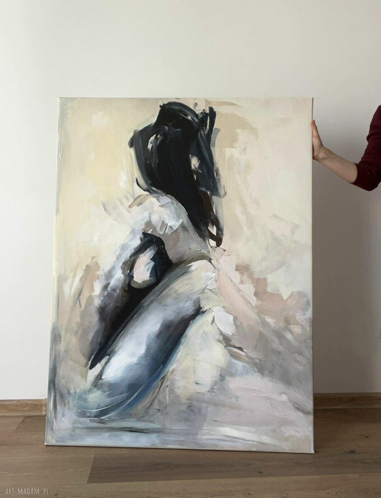Obraz Fresh na płótnie 120x90 cm - duża grafika kobieca nad łóżko