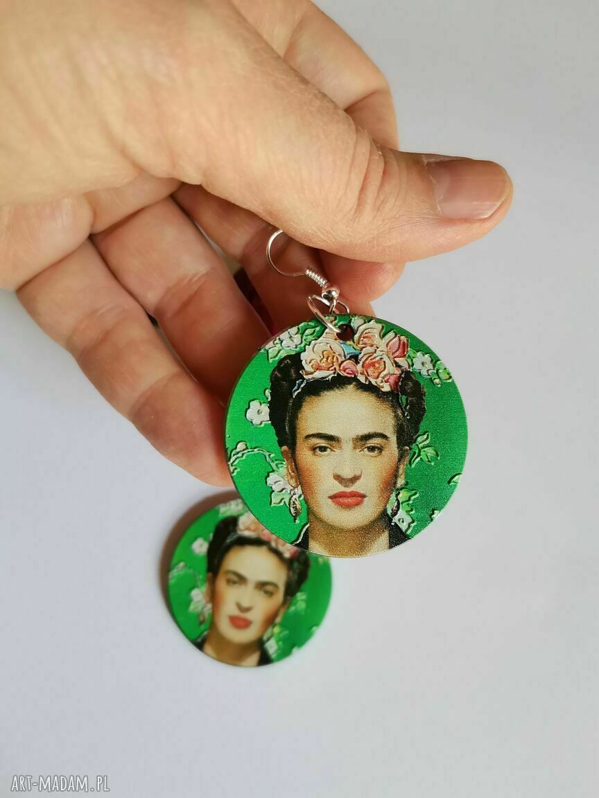 Kolczyki Frida dwustronne - lekkie i wygodne (box x1)