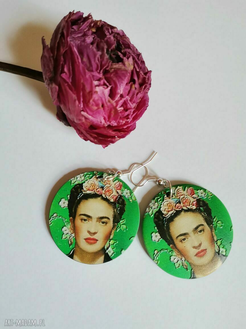 Kolczyki Frida dwustronne - lekkie i wygodne (box x1)
