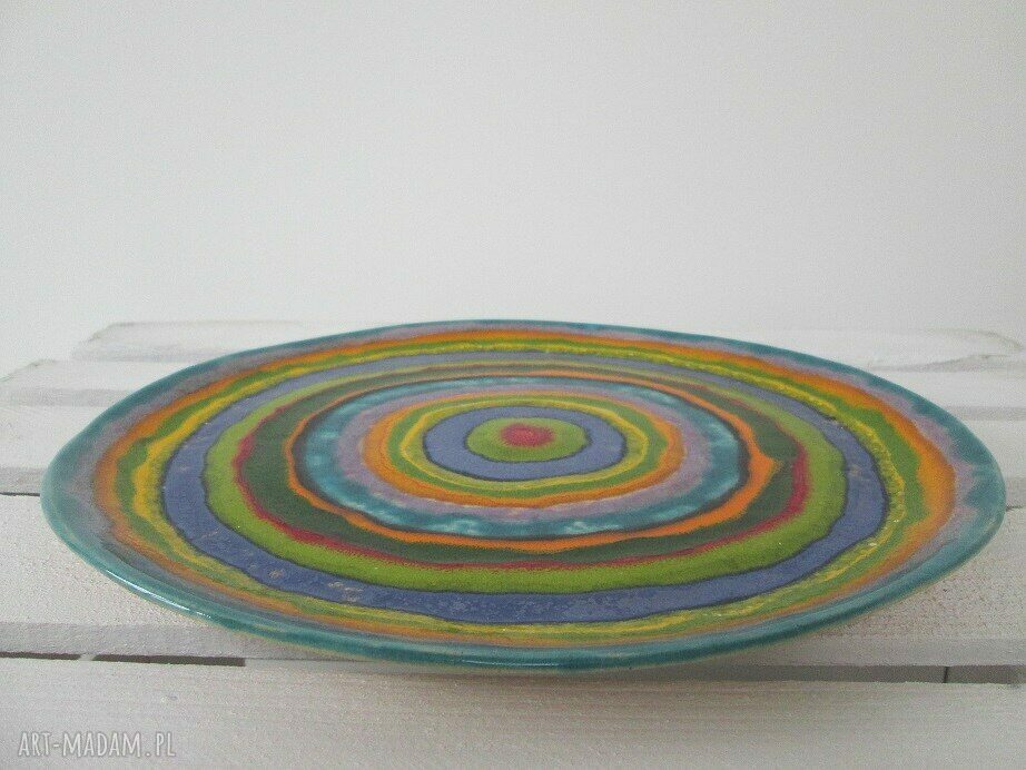 full color patera ceramiczna