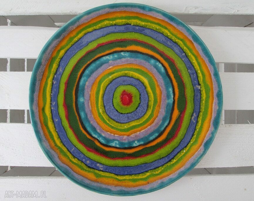 full color patera ceramiczna