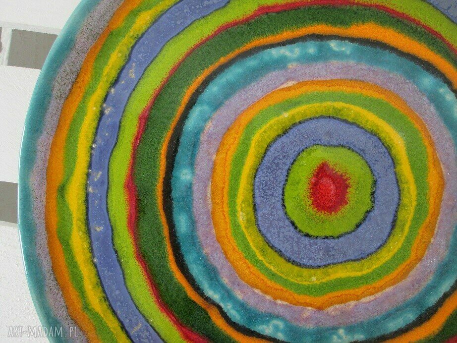 full color patera ceramiczna